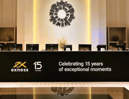 Exness event celebrate 15 years.